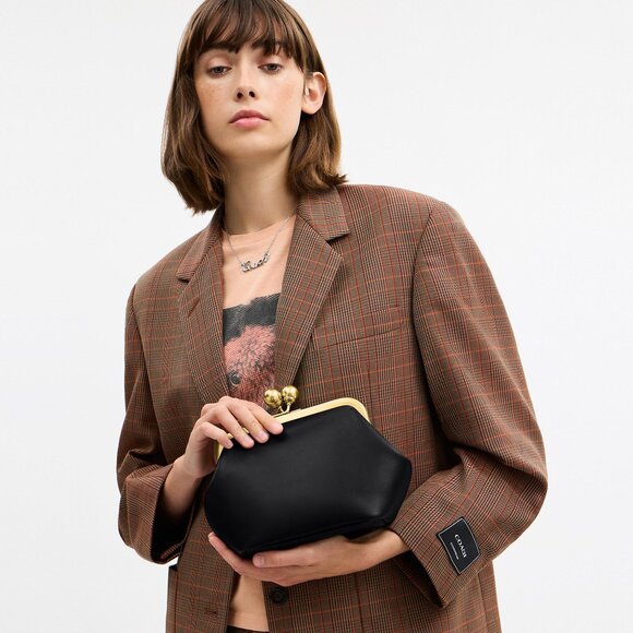 Coach Kisslock Frame Bag 16 - Picture 2 of 9